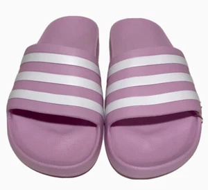 Adidas Adilette Aqua FY8098 Women's Size 7 Lilac Lavender Casual Slide - Picture 1 of 4
