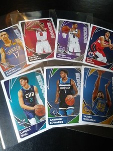 2020-21 Panini NBA Basketball Stickers and Cards, U PICK stickers #251-500, 2021