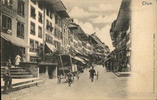 Switzerland Thun (View of) Postcard Vintage Post Card