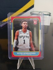 Victor Wembanyama PROMO CARD Rookie RC Promo - #1 "86' Fleer Style " - RARE