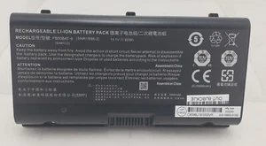 Clevo PB51xx/RX15/NH55xx/RAPTOR X15 Battery Pack; 87-PB50S-61D02 - Picture 1 of 2