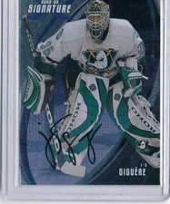 2002-03 Be A Player Signature Series Autographs #76 Jean-Sebastien Giguere NM-MT