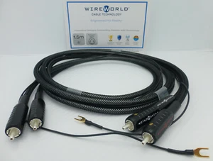 WireWorld Micro-Silver Eclipse 7 RCA 1.5 meter with ground wire - Picture 1 of 4