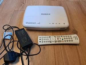 Humax HDR-1100S Smart 500GB Freesat z rejestratorem telewizji cyfrowej Freetime biały w bardzo dobrym stanie