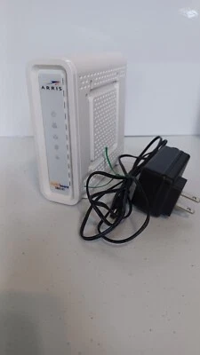 ARRIS SURFboard SB6141 Cable Modem White, With Cord - Image 1 of 4