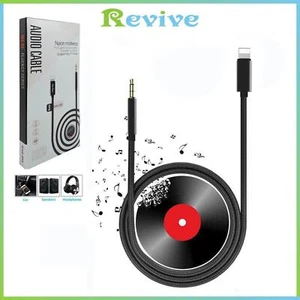3.5mm Jack AUX Adapter Cable Lead Car Stereo Transfer Audio For Apple iPhone - Picture 1 of 4