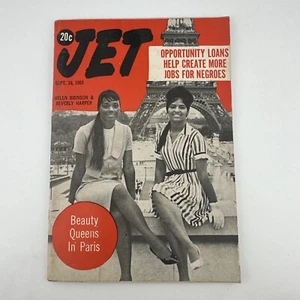JET MAGAZINE Sept 16, 1965 Beatles/Mary Wells Ad FIRE BOMBED CHURCH in L.A. - Picture 1 of 4