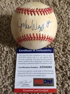 John Wyatt Signed AUTOGRAPH OMLB Bobby Brown AL Baseball PSA DNA AD50263 - Picture 1 of 2