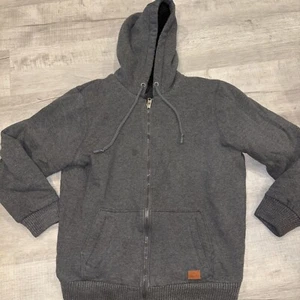 Buffalo David Bitton Sweatshirt Mens XL Sherpa Lined Full Zip Hoodie Jacket 0280 - Picture 1 of 6