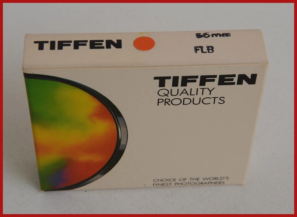 New Tiffen 55mm FL-B Fluorescent Filter for Tungsten Film MFR #55FLB - Image 1 of 1