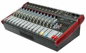 E-Lektron ST-122P Live Power Mixer 12-kanałowy stereo MP3 / AUX / BT Mikser Wzmacniacz mocy - Zdjęcie 1 z 7