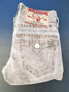 TR-184 VTG Pre 2010 TRUE RELIGION Billy Big T Tan W 29 L 30 Bobby Joey Ricky - Picture 1 of 16