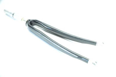 FKI CARBON ALLOY RACE BICYCLE 700c WHEEL 1 1/8" THREADLESS FORK 181 MM STEERER - Image 1 of 4