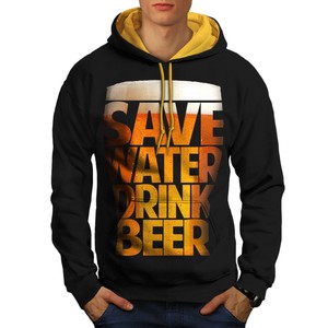 orange busch light moletom com capuz
