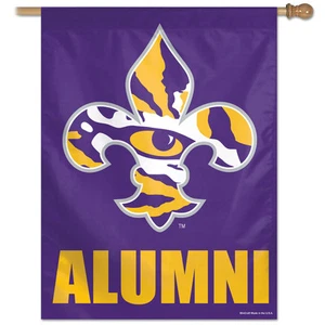 Louisiana State University Alumni Vertical Flag 27" x 37" - Picture 1 of 1