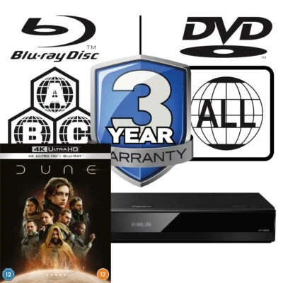 Panasonic Blu-ray Player DP-UB820 All Zone Code Free MultiRegion 4K - Dune - Image 1 of 4