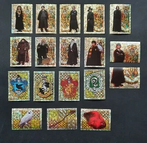 🔥 HARRY POTTER PHILOSOPHER'S STONE 2001 PANINI FULL SET OF 18 RARE HOLO INVEST - Imagen 1 de 11
