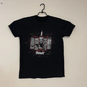 Men's Black Slipknot Shirt - Iconic Band Tee, Hardcore Heavy Metal Style apparel - Picture 1 of 7