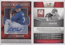 2014 Elite Extra Edition Franchise Futures Signatures /799 Justin Shafer Auto