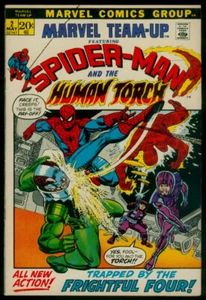 Marvel Comics MARVEL TEAM-UP #2 SPIDER-MAN And The HUMAN TORCH FN+ 6.5 - Picture 1 of 3