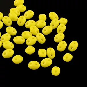 260pcs/20g Czech Glass Tiny Beads 2-Hole Loose SuperDuo Twin Beads Craft 5x3.5mm - Picture 1 of 61