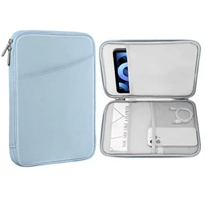  9-11 Inch Tablet Sleeve Case,Fits iPad Air 5/4th 9-11 inch Misty Blue - Image 1 of 4