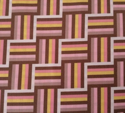 25" Wishing Well Ladder Stripe Jenean Morrison for FreeSpirit PWJM094 Pink  - Image 1 of 3