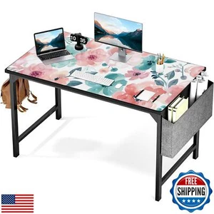 AQQA Extended Large 3XL Gaming Mouse Pad (48" x 24"), Watercolor Flowers Mous - Afbeelding 1 van 5