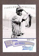 2014 Panini Classics Timeless Tributes Silver #69 Jackie Robinson /149