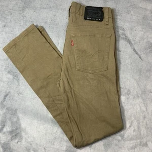 Pantalones de mezclilla para mujer Levi's 510 talla 6 ajustados boyfriend tostados 28x28 - Imagen 1 de 10
