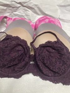 VS Bras Set Of 4 Size 34 DD Strapless And Unlined #A-3 - Picture 1 of 21