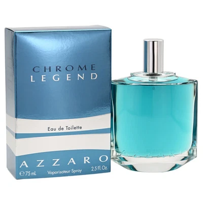 CHROME LEGEND de Azzaro colonia para hombres EDT 2.6 oz 2.5 Nuevo en caja Foto 1 de 4
