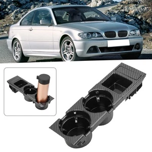Center Console Drink Cup Coin Storage Holder 51168217953 51168217957 Car For E46 - Picture 1 of 12