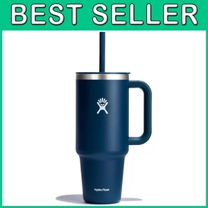 Travel Tumbler with Flexible Straw and Leak-Resistant Lid - Picture 1 of 12