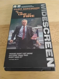 In the Line of Fire (VHS, 1997, Closed Captioned Widescreen) W5 - Imagen 1 de 2
