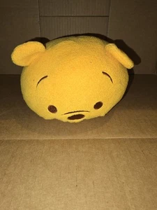 Disney Store Tsum Tsum Winnie the Pooh 10” Plush Pillow Stuffed Large Smoke Free - Picture 1 of 5