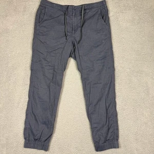 MACK WELDON Mens Jogger Pants Drawstring Waist Joggers Blue Size Large - Picture 1 of 11