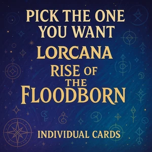 Disney Lorcana Rise of the Floodborn - Common and Up Individual Cards - You Pick - Picture 1 of 39