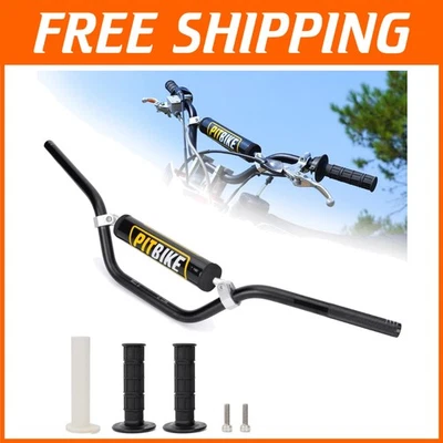 Universal 7/8 Inch Pit Bike Handlebar - Black - Image 1 of 4