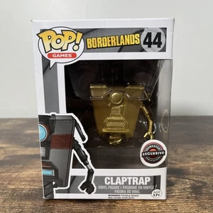 Funko Pop! 2015 Games Borderland 44 Gold Claptrap Gamestop Exclusive - Bild 1 von 7