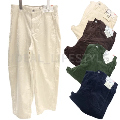 UNIQLO COMPTOIR DES COTONNIERS Corduroy Barrel Pants S-3XL Women 479663 NWT - Image 1 of 4