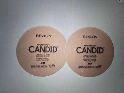 2 Revlon PhotoReady Candid Setting Anti-Pollution Setting Powder Shade 001 - Image 1 of 4