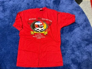 Michael Schumacher F1 World Champion 1994/95 by Schumacer Collection shirt sz XL - Picture 1 of 2