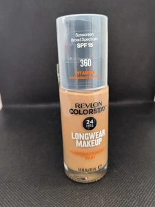Revlon Colorstay 24 Hr Longwear  Foundation Combo/Oily Skin 360 Golden Caramel  - Picture 1 of 5