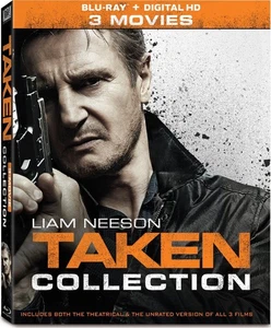 Taken 3-Movie Collection (Blu-ray + Digital) NEW - Imagen 1 de 3