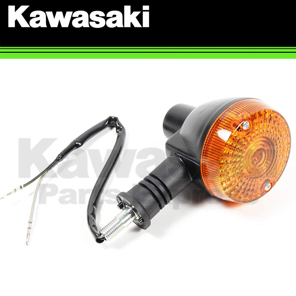 NEW 1987 - 2007 GENUINE KAWASAKI KLR 650 FRONT TURN SIGNAL LAMP 23037-0027 - Image 1 of 1