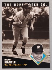 1994 Upper Deck All-Time Heroes #100 Mickey Mantle - New York Yankees