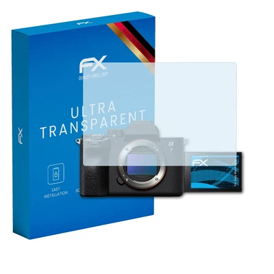 atFoliX 3x Screen Protection Film for Sony Alpha a7 IV Screen Protector clear - Image 1 of 4