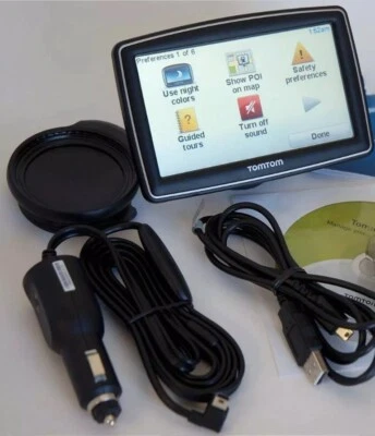 NEW TomTom XXL 535T Car GPS 5" LCD USA-Canada-Mexico MAPS Lifetime Traffic 535-T - Image 1 of 4