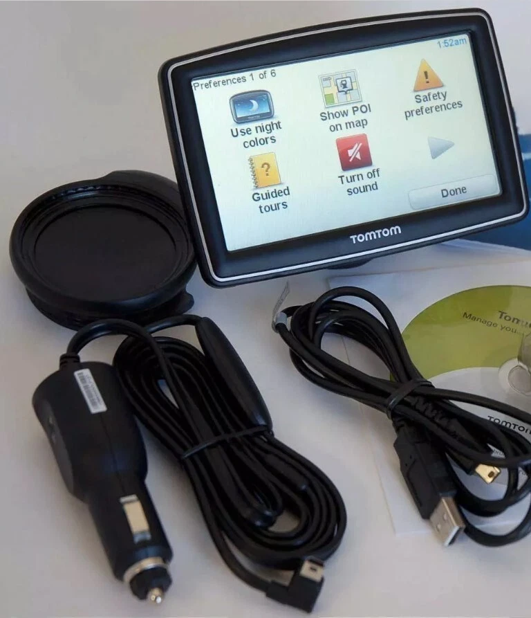 NEW TomTom XXL 535T Car GPS 5" LCD USA-Canada-Mexico MAPS Lifetime Traffic 535-T - Image 1 of 4